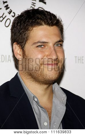 BEVERLY HILLS, CALIFORNIA - August 29, 2011. Adam Pally at the Paley Center For Media Presents An Evening With 