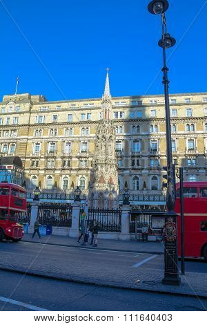 Monument Near Charing Cross - Queen Eleanor's Cross