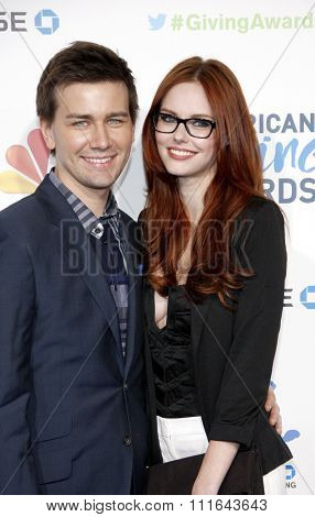 Torrance Coombs and Alyssa Campanella at the 2nd Annual American Giving Awards held at the Pasadena Civic Auditorium in Los Angeles, California, United States on December 7, 2012. 