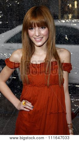 Bella Thorne at the Los Angeles Premiere of 