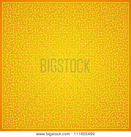 Vector Maze. Labyrinth With Entry And Exit.