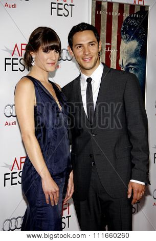 Michael Rady and Rachael Kemery at the AFI Fest 2011 Opening Night Gala World Premiere Of 