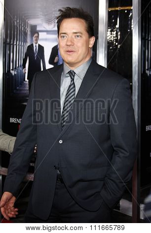 Brendan Fraser at the Los Angeles Premiere of 