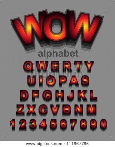 Festive Alphapet Font to use for children's parties invitations, school event posters, funny games descriptions, litttle boys brochure and so on!