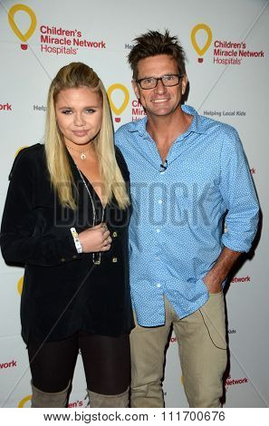 LOS ANGELES - DEC 12:  Alli Simpson, Brad Simpson at the Childrens Miracle Network Winter Wonderland Ball, at the Avalon Hollywood on December 12, 2015 in Los Angeles, CA