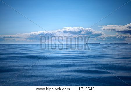 Blue Velvet Waves