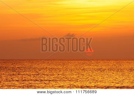 Sunrise Over Miami, Fl, Usa