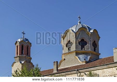 Two dome of Christian church in Razgrad town