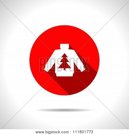 Vector christmas icon.