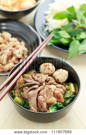 Thai Pork Noodle