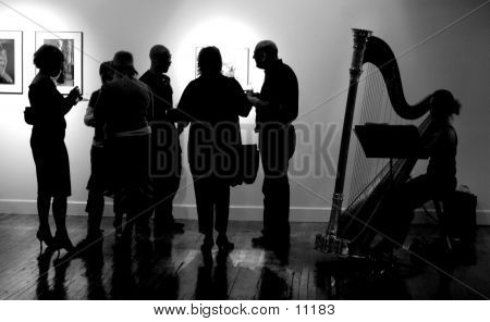 ギャラリーのオープニング