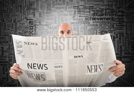 Shocking newspaper