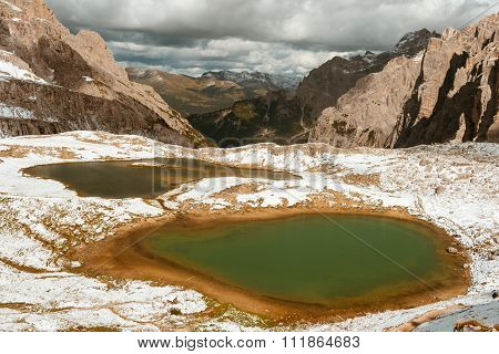 Alps mountains view