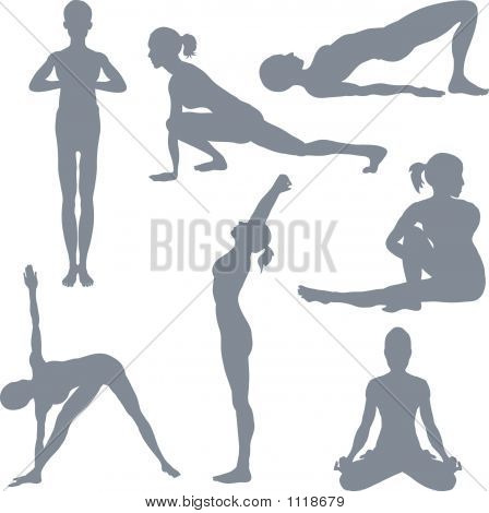 Yoga-Haltungen