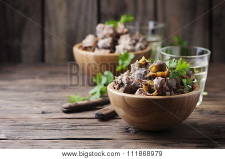 Sardinian Traditional Dish Of Murex Brandaris