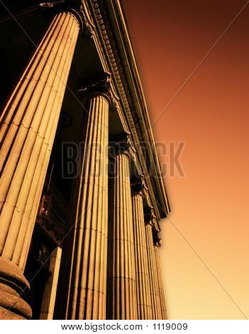 Säule close up