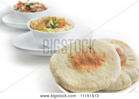 Hommus & moutable กับปิตาสดอบ