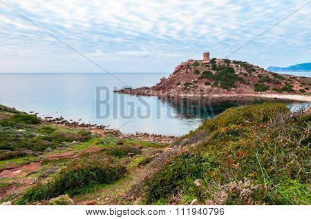 Landscape Of The Coast Of Sardinia, Porticciolo