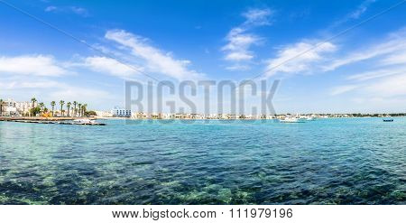 Porto Cesareo Coastline In Ionian Coast, Italy