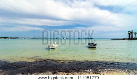 Porto Cesareo Coastline In Ionian Coast, Italy