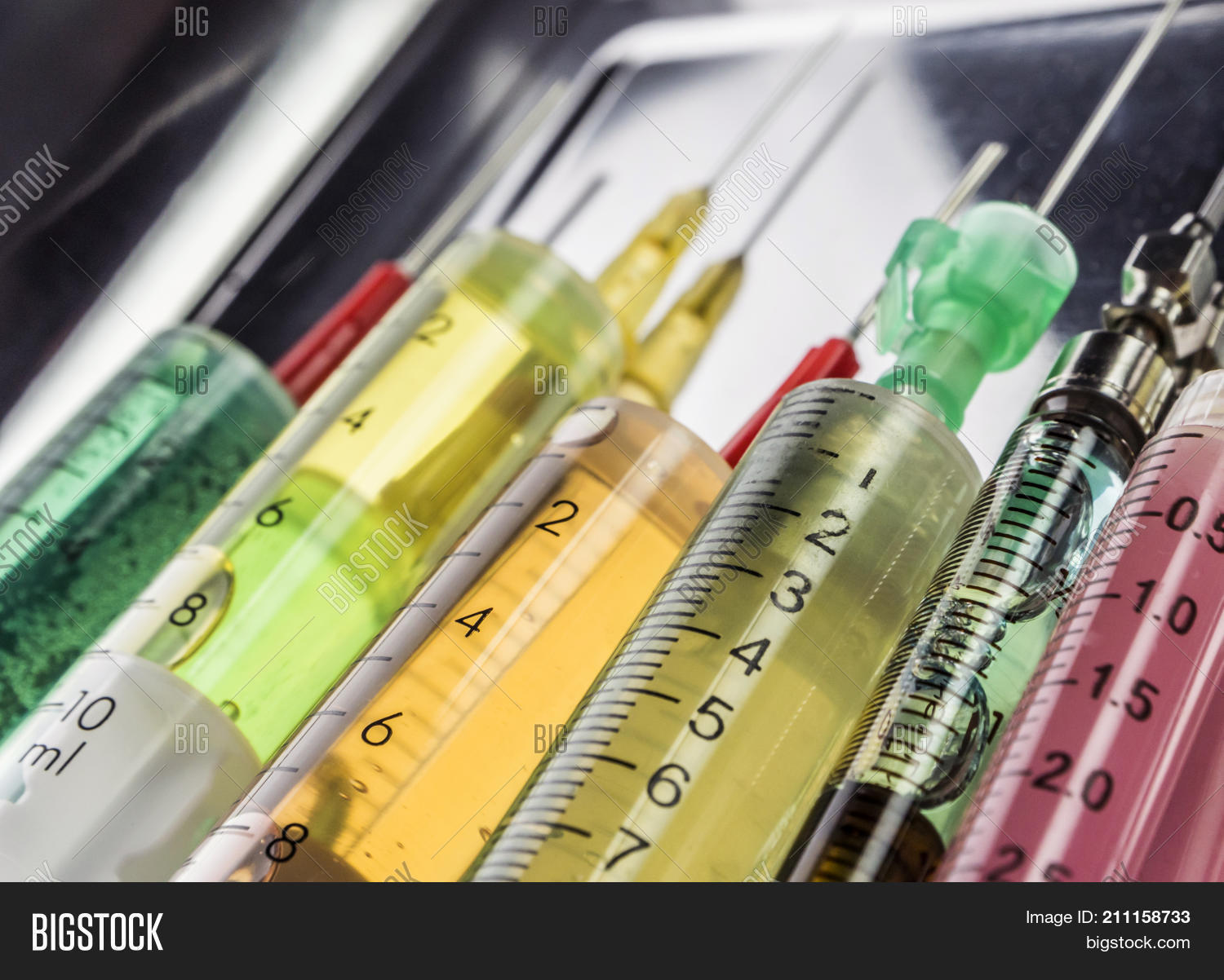 Several Types Syringes Image & Photo (Free Trial) Bigstock