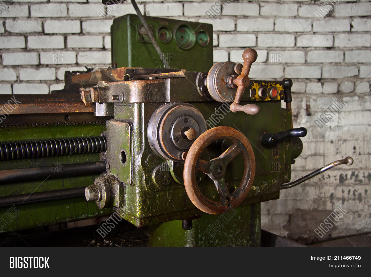 Old Industrial Machine Image & Photo (Free Trial) Bigstock