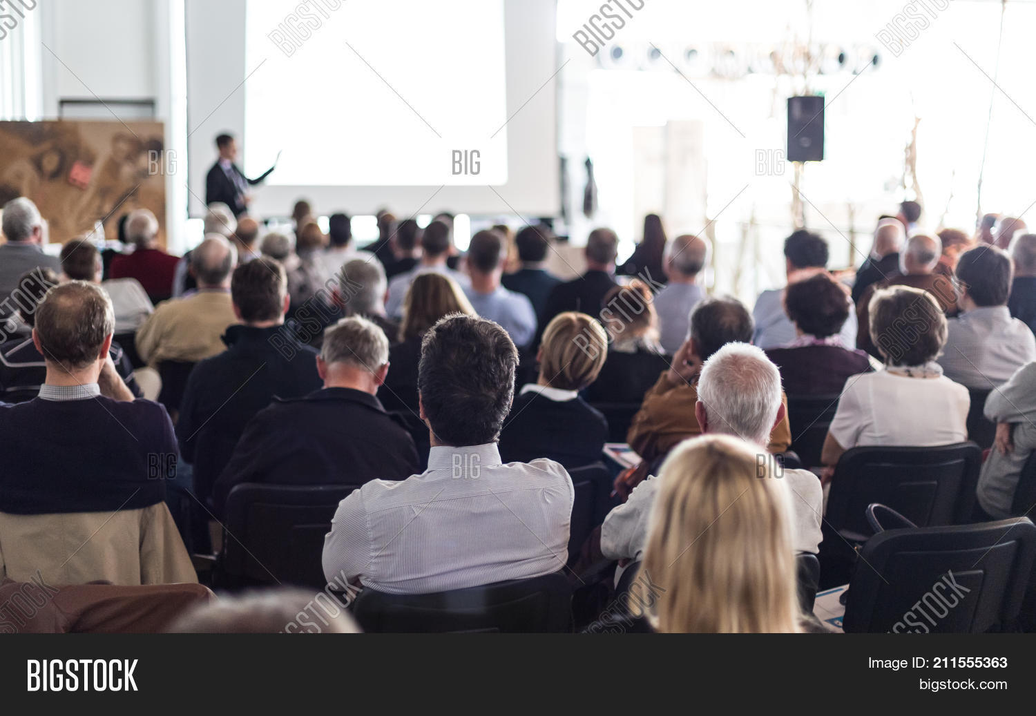 Speaker Giving Talk Image & Photo (Free Trial) Bigstock