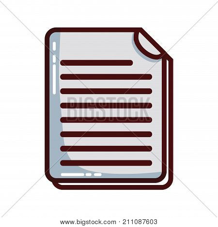business document information to corporate informtion vector illustration