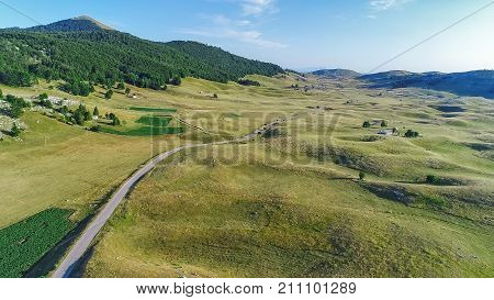 Limestone Karst Landscape On Durmitor - Montenegro