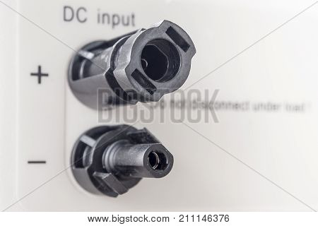Mc4 Connectors For Connect To Solar Panel At The Power Inverter