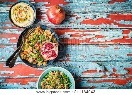 Middle Eastern Food Table