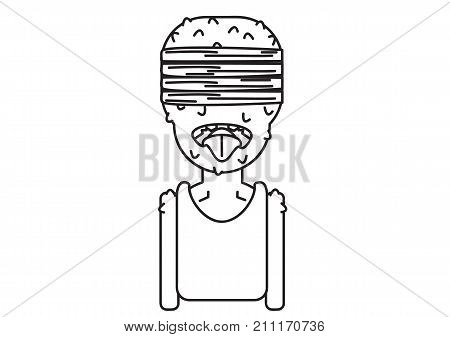 Vector, Illustration, or Design Character of Zombie