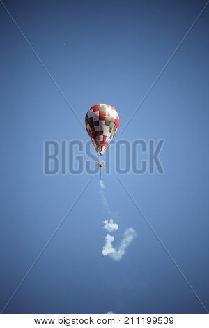 Hot Air Balloon Made From Paper