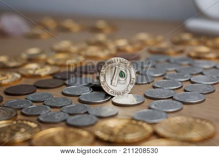 Gold Peercoin Coin