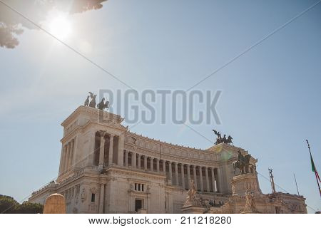 autumn Rome Colosseum Italy travel old tourism
