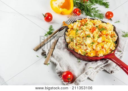 Revoltillo De Huevos, Scrambled Eggs A La Dominicana
