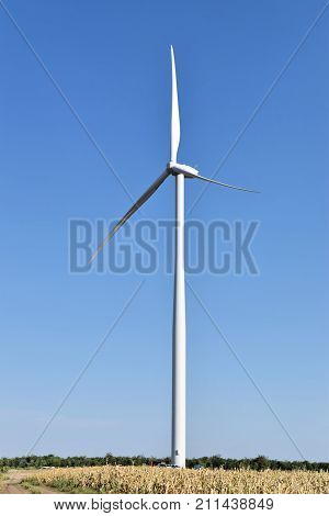 Wind farm in Serbia - renewable energy