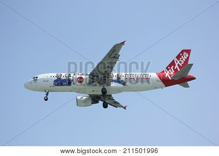 Hs-abc Airbus A320-200 Of Thaiairasia.
