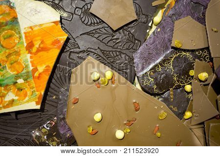 Hand Made And Painted Chocolate