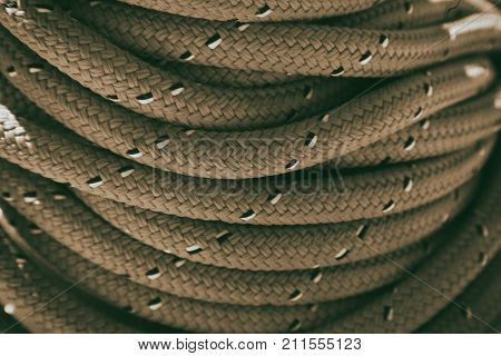 The Concept Of Navigation Whit Vassel Rope