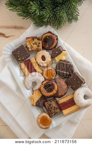 bunch of home made cookies for christmas