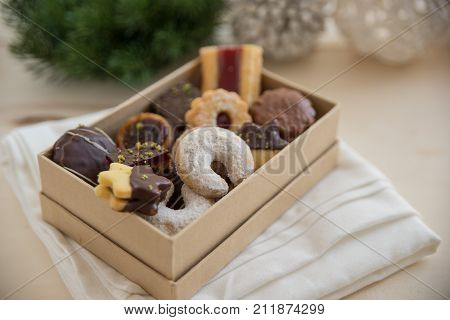 bunch of home made cookies for christmas