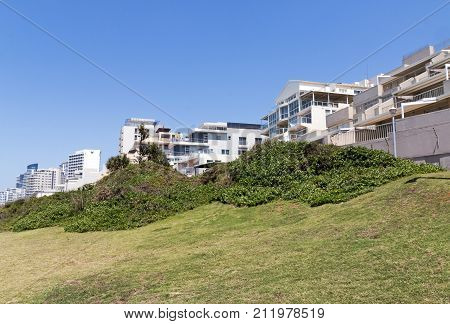 Coastal Landscape Beach And Sea At Umhlanga South Africa
