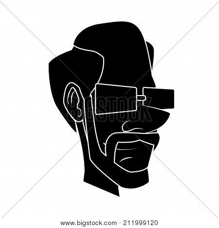 Adult Man Face Cartoon