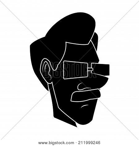 Adult Man Face Cartoon