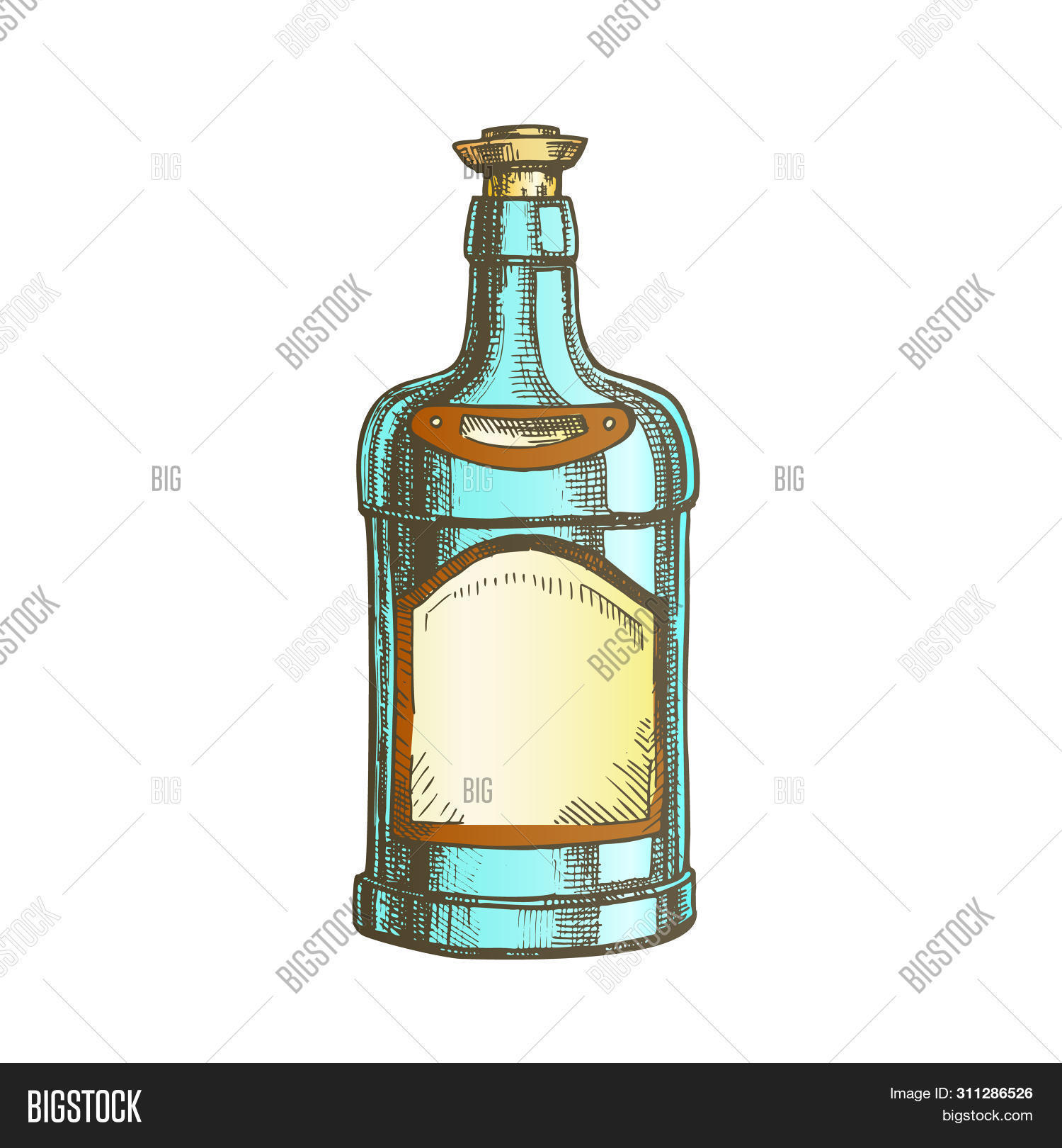 Classic Tequila Bottle Image Photo Free Trial Bigstock