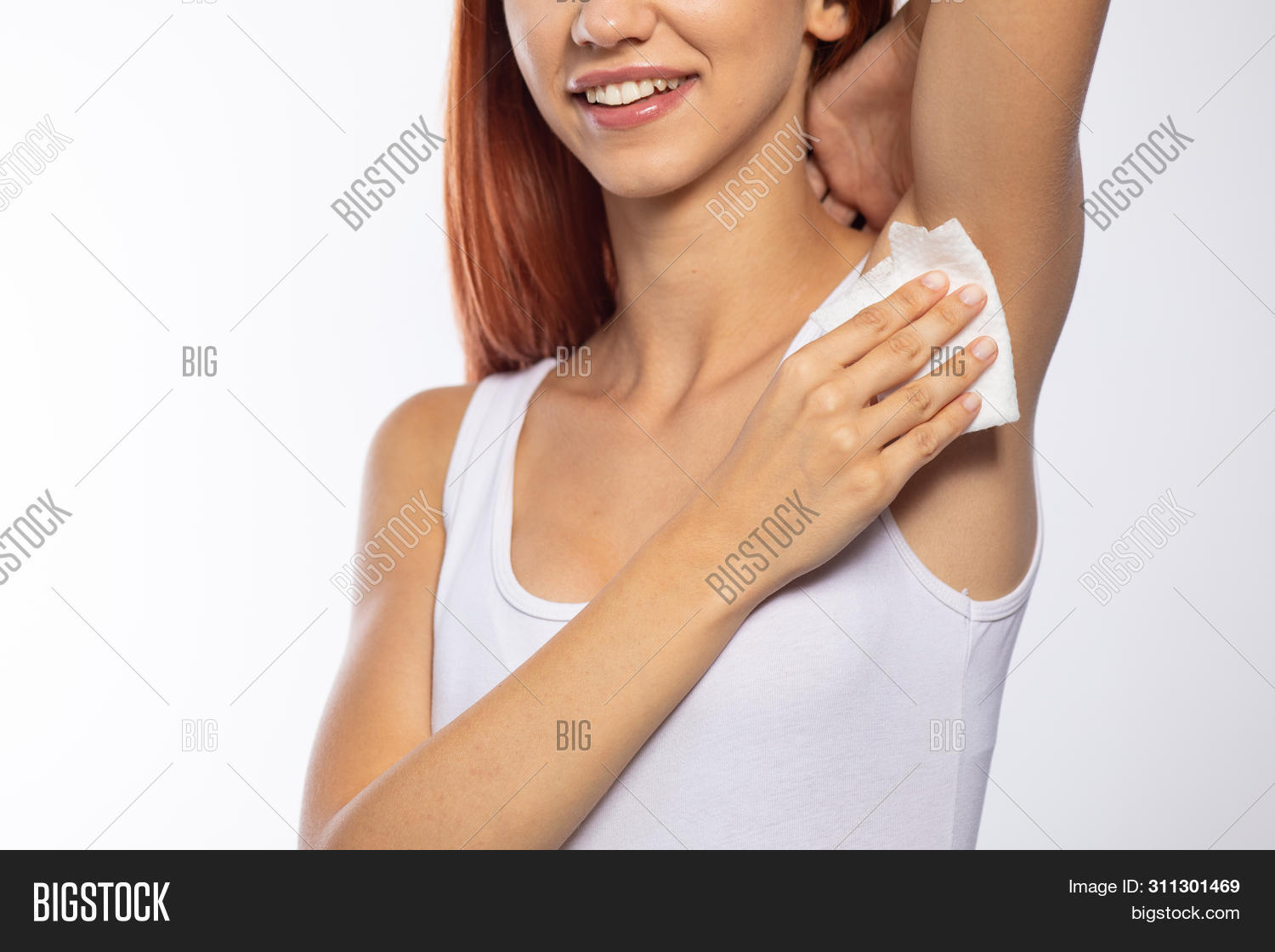 Woman Wiping Armpit Image & Photo (Free Trial) Bigstock