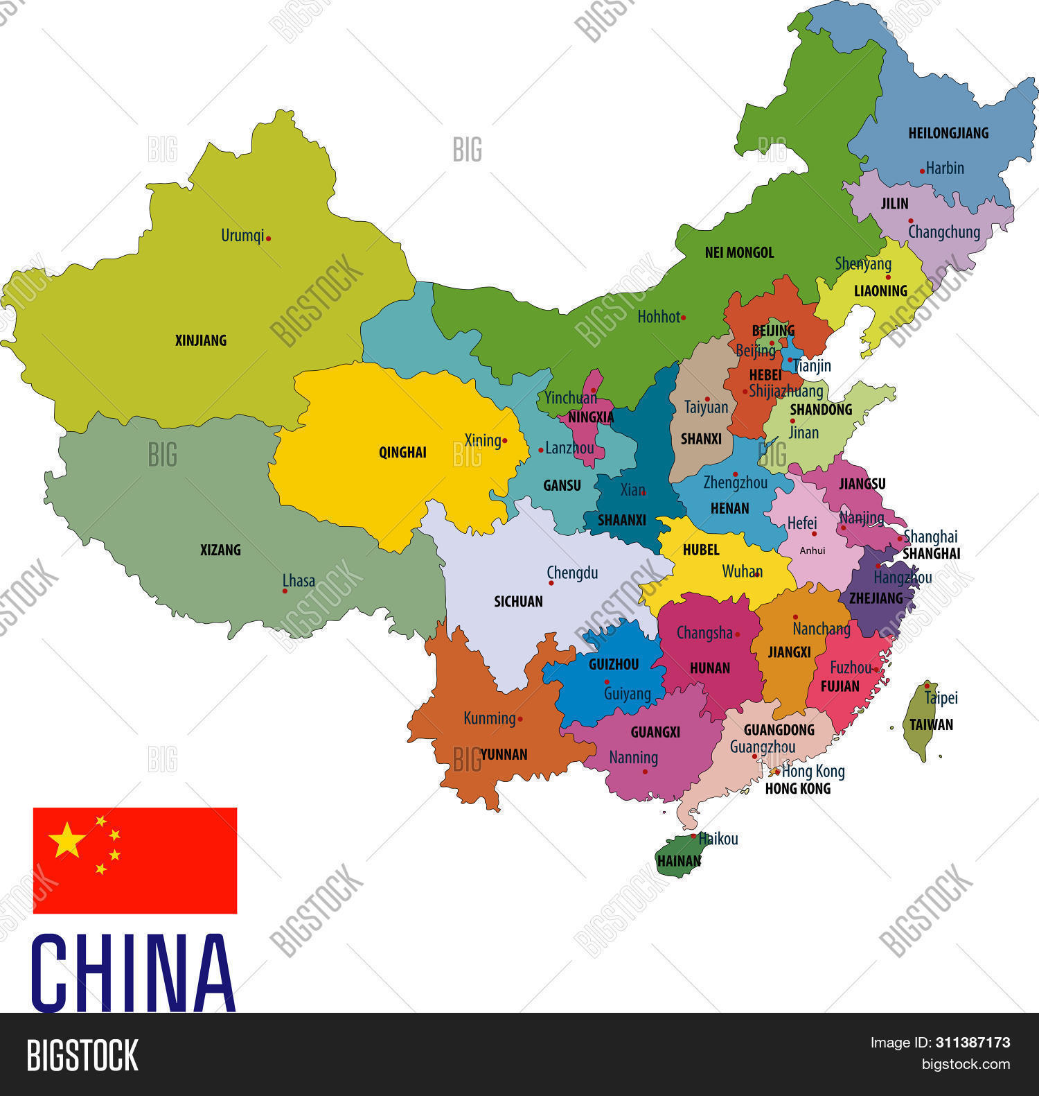 China Political Map Vector Photo Free Trial Bigstock China Political Map Vector Photo Free Trial Bigstock