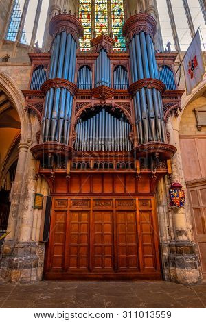 London, Uk - May 22 2018: Southwark Cathedral Has Been A Place Of Christian Worship For More Than 1,