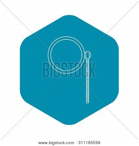 Monocle Icon. Outline Illustration Of Monocle Icon For Web